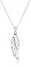 Sterling Silver Angel Wing Pendant Necklace