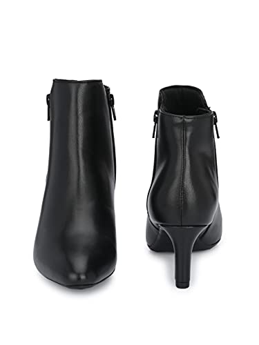 Image of Delize Womens Silver Ankle Boots 59683