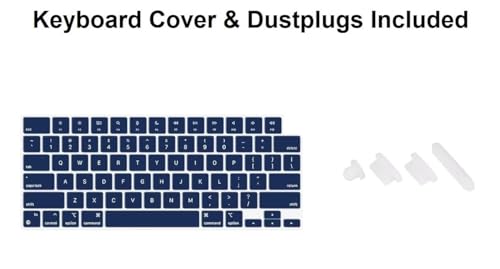 Image of Midkart Compatible with MacBook Neo Case 13 inch 2026 Release Model A3404 with A18 Pro Chip Hard Shell Case Cover with Keyguard and Dustplugs, Crystal Indigo