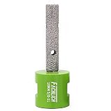 FACHLICH Diamond Finger Bit 10mm Granite Milling Bit for Enlarging and Shaping or Round Bevel Existi