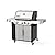 Weber Genesis S-335 Liquid Propane Gas Grill, Stainless Steel