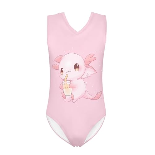 Image of ZFRXIGN Leotards for Girls Gymnastics 3-14 Years Kids Dance Clothes Summer Beachwear