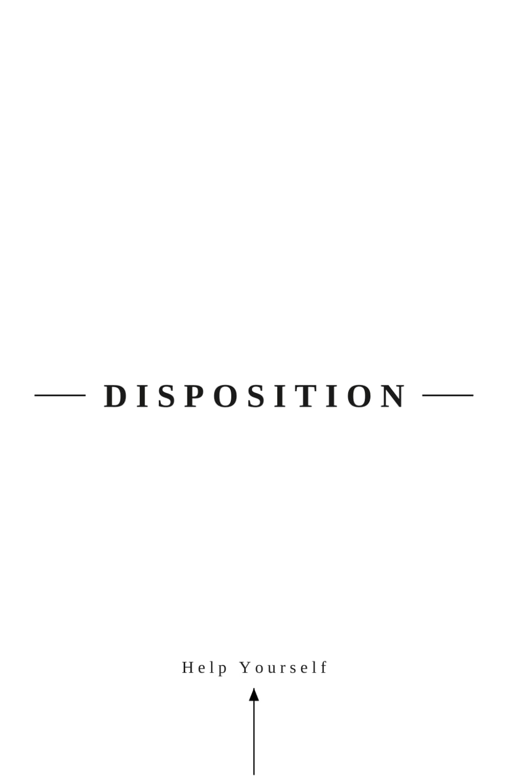 Disposition