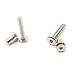 binifiMux 10-Pack M6-1.0 x 35mm Rivet Countersunk Hex Head Socket Cap Bolt and Barrel Nut for Furniture