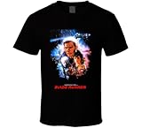 Blade Runner Retro Classic Movie T Shirt M Black