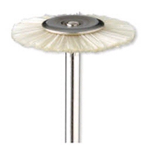 Amazon | ミニター 毛ブラシ ホイール 豚毛ハード 10個入 FC1046