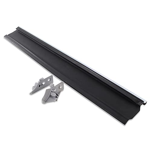 DL-pro Joint de porte inférieur Bosch Siemens 298534 00298534, caoutchouc, 560 x 25 x 105 mm, guide de fixation Logixx Extra Classixx