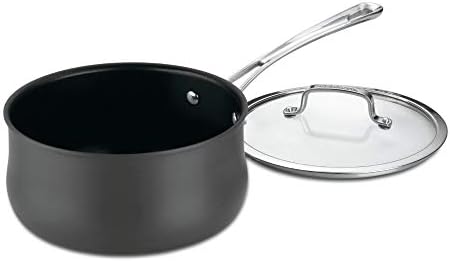 Cuisinart 64193-20 Hard Anodized 3-Quart Saucepan with Cover Cont...
