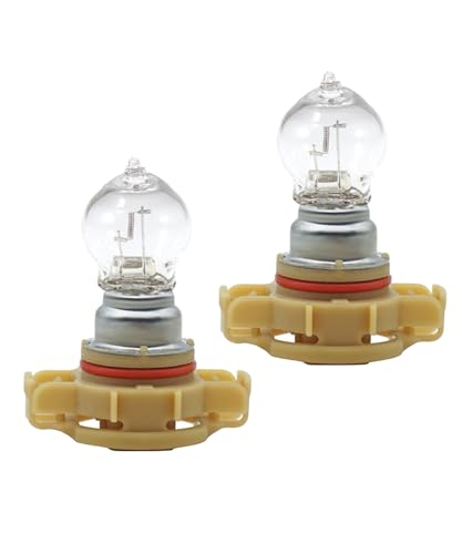 DYYYYD 2 Pcs 4300K PSX24W 2504 Fog Light Bulbs Daytime Running Lamps Halogen Headlight Bulb DC12V 24W