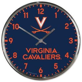 WinCraft NCAA Chrome Clock