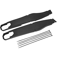 1 Paar Schwingenabdeckung für KTM EXC 125-500 (Links + rechts) - Hochfester Kunststoff - Heck-Schwingarm Schutz