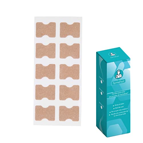 Parches para uñas encarnadas, Set corrección de uñas de los pies, Sin pegamento, Adhesivo corrector de uñas incrustadas, Herramienta de cuidado de uñas de los pies. (10) Cover