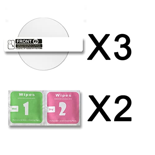 Ocdin Screen Protector for Omega x Swatch Speedmaster Moonswatch, Hydrogel TPU Soft Film for Acrylic Crystal (3)