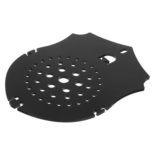Tablero De Plantación Helecho Cuerno Ciervo Soporte para Plantas Interior Placa Plantación Macetero Pared Acrílico Negro Orquídeas Y Suculentas Soporte Moderno Plantas