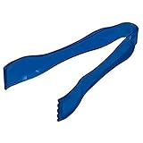 Amscan Party Ready Reusable Plastic Mini Tongs Serveware, One Size, Royal Blue