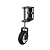 Boerboel Gate Solutions 73044963 Boerboel Heavy-Duty Gate Wheel, Black
