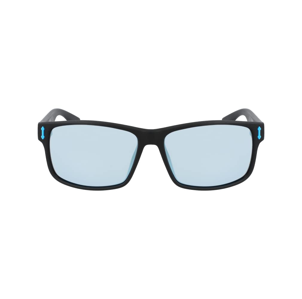 Dragon Count Sunglasses - Matte Black H2O Frame | LL Sky Blue Ion Polar Lens