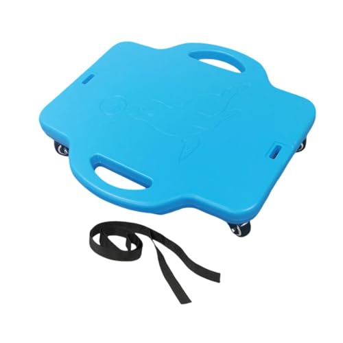 QSTDGVPW Floor Board Sitting Board Coordination Motor Skills Scooter Board Sport Flat Board for Home Gym Backyard Basement Activitie, Blue