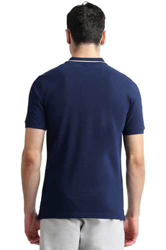 Image of Reebok Men's Pure Cotton Polo T-Shirt - Breathable Soft Half Sleeve Collar Tee for Men | Smart Casual Polo Tshirt for Men | Office Travel