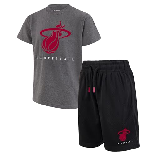 Image of Ultra Game Boys NBA Official Super Soft Game Time T-shirt & Shorts Set
