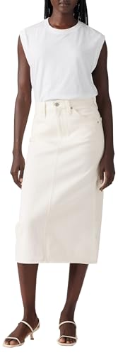 Levi's HR Back Slit - Gonna da Sci Snowing in La, Snowing in La, 23W