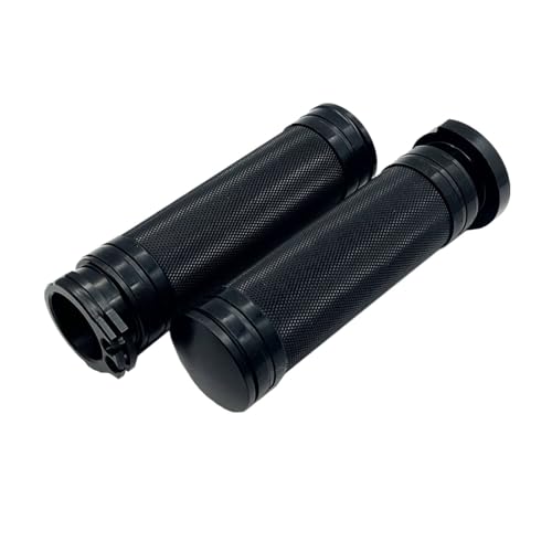 Puños de moto de 1 pulgada antirresbaladizos para sustitución en Harley Dyna y Road King