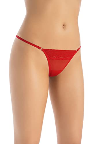 Teyli Erori Ropa Interior, Rojo, XXL Grande para Mujer Cover