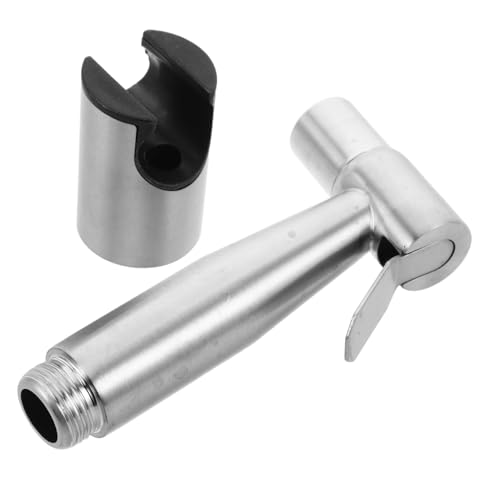 SOPOTUTU Kit Spruzzatore Bidet Portatile in Acciaio Inossidabile per Bagno e Camper per Pulizia Wc e Pannolini Design Compatto con Installazione Rapida e Manutenzione Facile