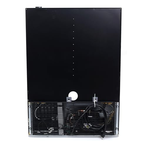 Avanti AR52T3SB Mini Fridge Compact Refrigerator for Office or Dorm with Reversible Door with Security Lock, Adjustable Glass Shelves and Temperature Control and Auto Defrost, 5.2-Cu.Ft, Stainless on Fridge.com