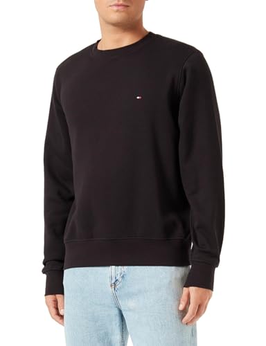 Tommy Hilfiger Men's IM NA Flag Logo Sweatshirt, Black, XL Tommy Hilfiger Men's IM NA Flag Logo Sweatshirt, Black, XL