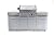 Propane Natural Gas Stainless Steel Outdoor Kitchen Barbecue Island Grill