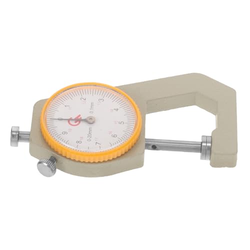 GARVALON Thickness Gauge Thickness Tool Measuring Tool Thickness Leather Thickness Meter Thickness Measuring Tool Leather Gauge Measuring Tool Measure Leather Thickness