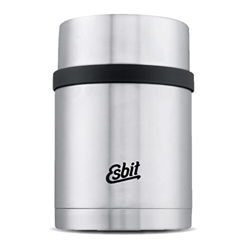 Esbit Récipient thermique Sculptor pour repas - Récipient de maintien au chaud 750 ml en acier inoxydable - en acier inoxydable pour repas chauds et froids
