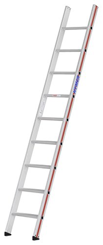 Preisvergleich Produktbild HYMER 801209 Stufenanlegeleiter SC80, 9 Stufen