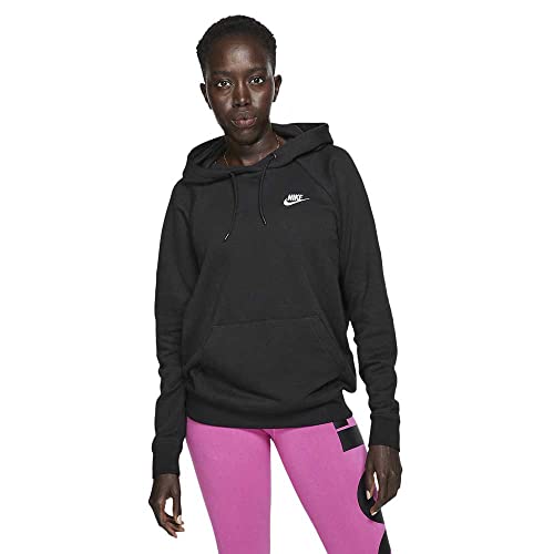 nike black essentials hoodie women's