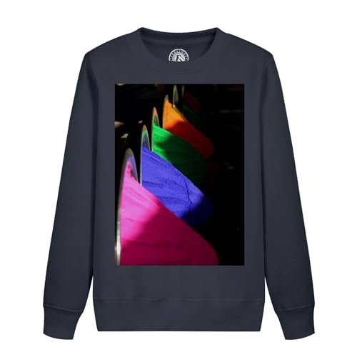 Sweatshirt enfant festival Holi vêtements motifs pigments couleurs Inde