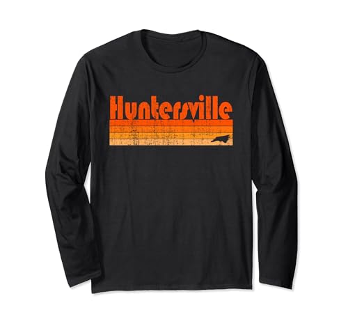 Huntersville, North Carolina Retro anni '80 Maglia a Manica