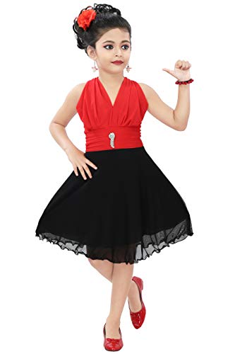 Image of Chandrika Kids Party Midi Dress for Girls