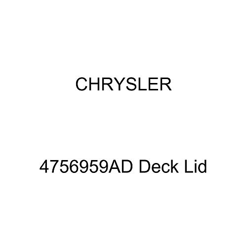 Chrysler Genuine 4756959AD Deck Lid