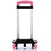 Backpack Trolley 2 Wheels Rolling Luggage Carts Foldable Trolley Cart Aluminium Alloy Hand Cart for School Bags Pet Bag