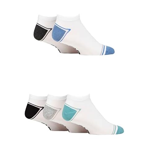 Farah Mens Bamboo Trainer Socks Pack of 5 Cover