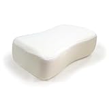 SleepRight Splintek Side Sleeping Pillow - Memory Foam Pillow - Best Pillow for Sleeping On Your Side (16' x 4' Travel)