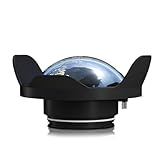 Compatible Dome Port: 90x40mm Dome Port Compatible avec EOS 750D/760D (18-55mm), EOS 80D (18-135mm), Fujifilm XT3 (18-55mm/16-50mm)