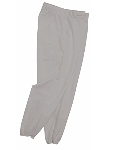 Martin Sports Youth Pull-Up Baseball Pant, Grey, Y-Large