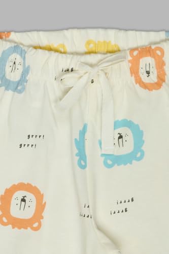 Image of Pantaloons Baby Kids 100% Cotton Printed Shorts | Regular Fit | Mid Rise Waist | Above Knee Length