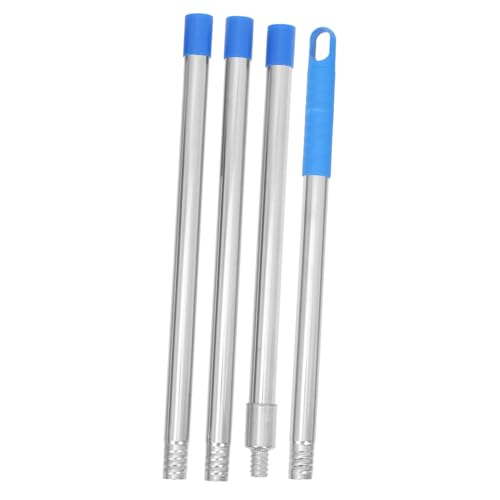 JOINPAYA 1Set Thickened Stainless Steel Extension Rod for Ceiling Light Changer Multi Functional Tool for Durable Mop Handle Reliable Performance for Lightbulb Replacement