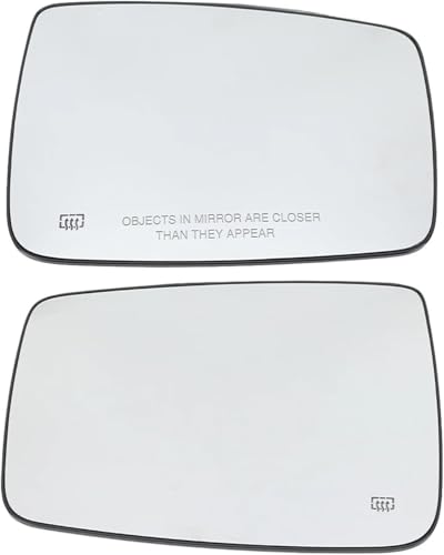 Verre de rétroviseur chauffant Dodge Ram 2500 1500 miroir latéral thermique 2009-2018