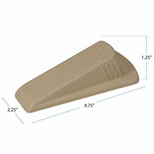 Master Caster 900 Big Foot Doorstop, White #TOP1