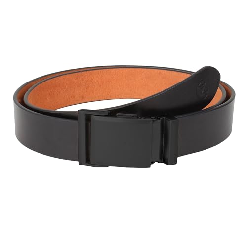 Image of ZORO Genuine Leather Belt for Men | Formal /Casual | Black