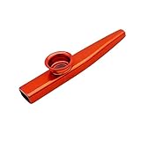 Lodenlli Metal Kazoos Instrumentos Musicales Flautas Diafragma Boca Kazoos Instrumentos Musicales Buen compañero para Guitarra